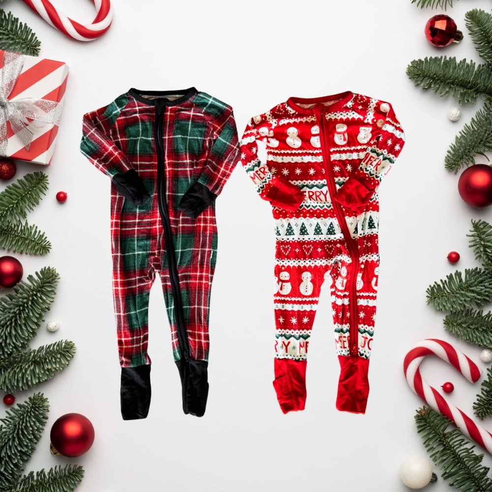 Little Sleepies Christmas Pajamas